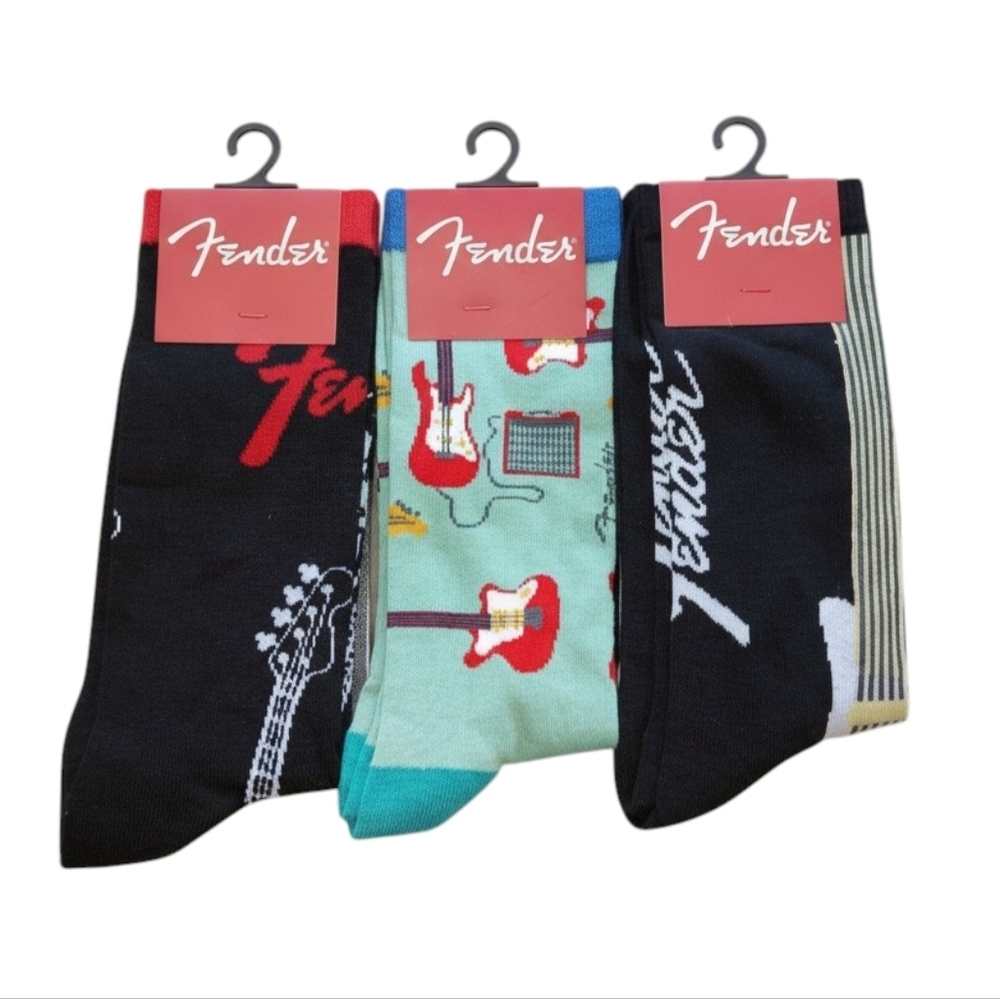 3-Pair of Fender Socks